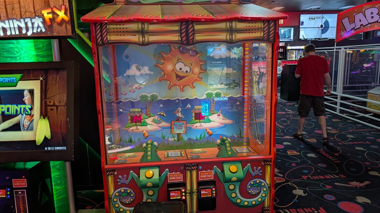 Chameleon Paradize arcade redemption game by Bay Tek games at Pinballz Lake Creek