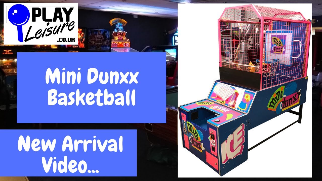 No need for Michael Jordan... It's the Mini Dunxx Basketball Arcade Machine!