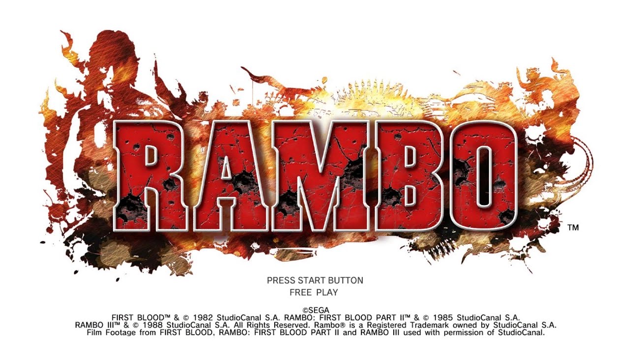 Rambo (Arcade) 【Longplay】