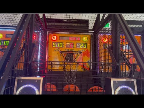 Paokai Rock Dinosaur Basketball Arcade Game