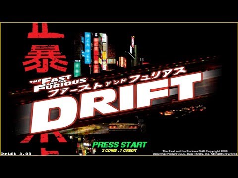 Fast and the Furious Tokyo Drift Arcade