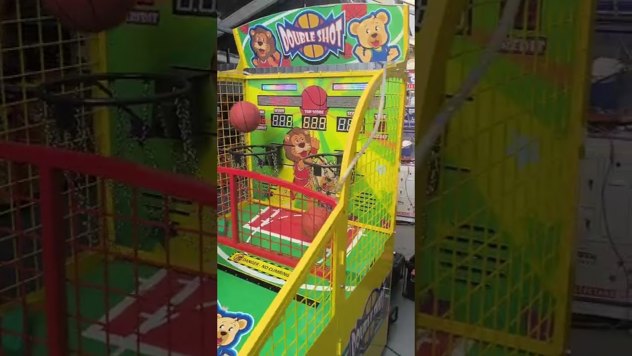 Fantastic DOUBLE SHOT BASKETBALL Arcade Game - For kids and adults!