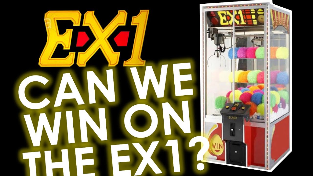 Can we win on the Elaut EX1 Claw Machine? - Worldwide Arcades - ALL NEW FOR 2021!