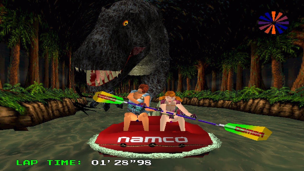 Rapid River - Namco Gorgon/System 22.5 - Attract Mode + 2  Courses - Full Games