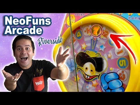 Can we beat this crazy Japanese arcade game at NeoFuns?