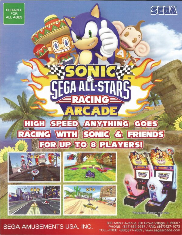 Sonic & Sega All Stars Racing Arcade - Image 6